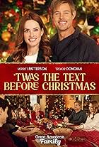 Trevor Donovan and Merritt Patterson in Twas the Text Before Christmas (2023)