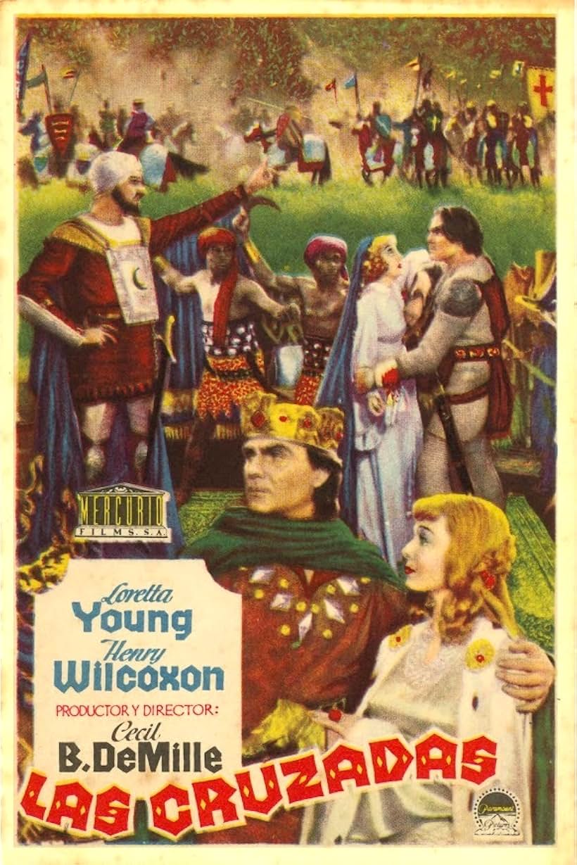 Henry Wilcoxon and Loretta Young in The Crusades (1935)