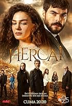 Macit Sonkan, Ayda Aksel, Serhat Tutumluer, Gülçin Santircioglu, Ahmet Tansu Tasanlar, Ilay Erkök, Oya Unustasi, Akin Akinözü, and Ebru Sahin in Hercai (2019)