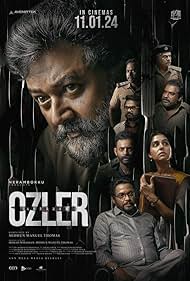 Jagadish, Jayaram, Anoop Menon, Senthil Krishna, Dileesh Pothan, Arjun Ashokan, and Anaswara Rajan in Abraham Ozler (2024)