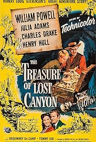 William Powell, Julie Adams, Charles Drake, and Tommy Ivo in The Treasure of Lost Canyon (1952)