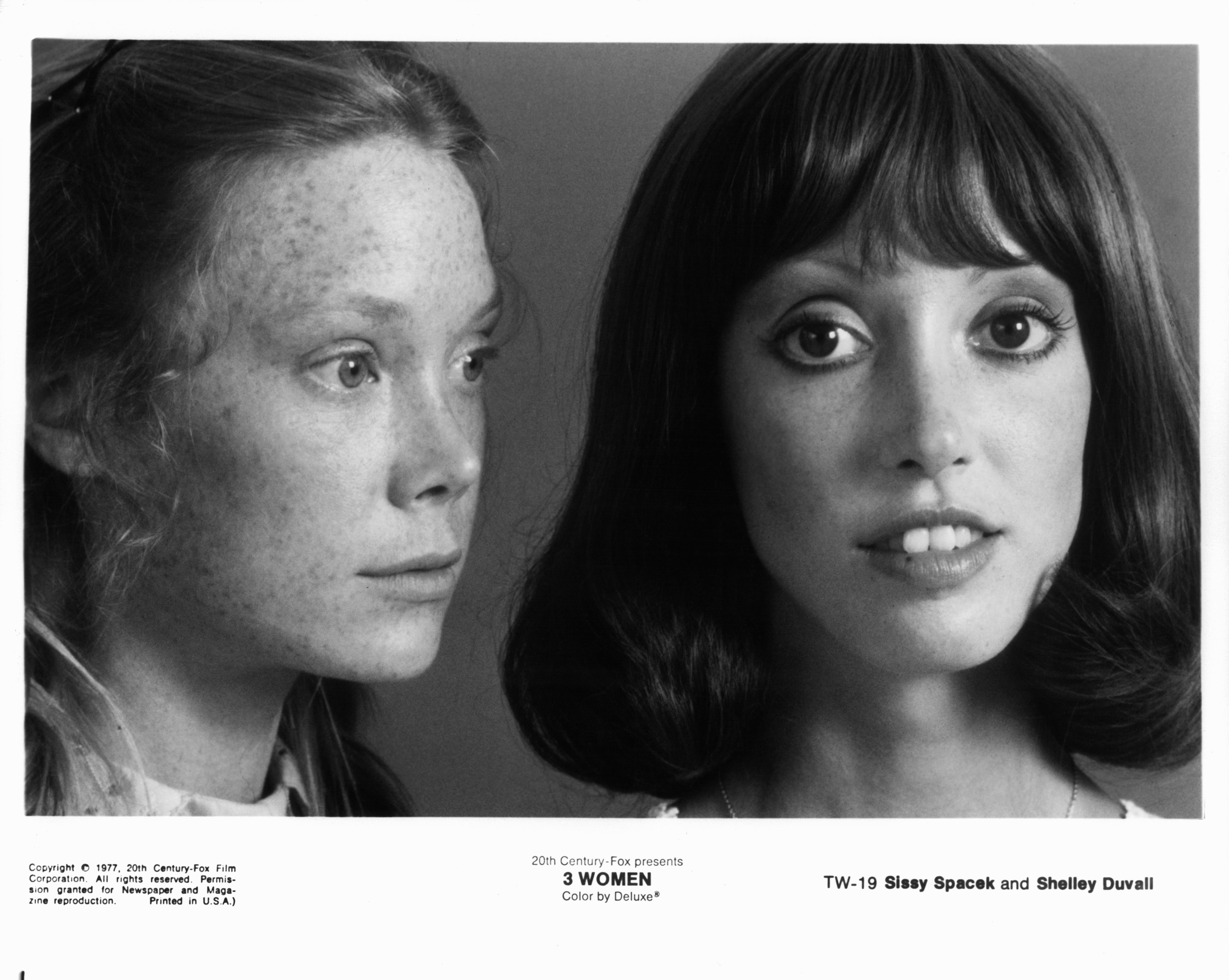 Sissy Spacek and Shelley Duvall at an event for 3 Women (1977)