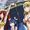 Cherami Leigh, Colleen Clinkenbeard, and Brittney Karbowski in Fairy Tail (2009)