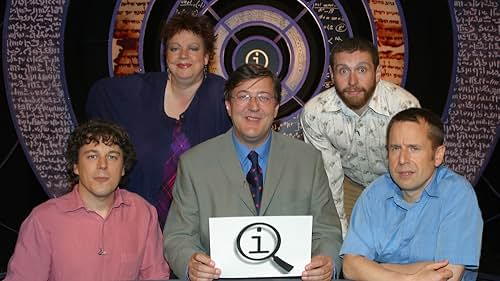 Stephen Fry, Jo Brand, Alan Davies, Dave Gorman, and Jeremy Hardy in QI (2003)