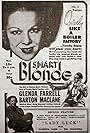 Glenda Farrell, Barton MacLane, and Wini Shaw in Smart Blonde (1936)