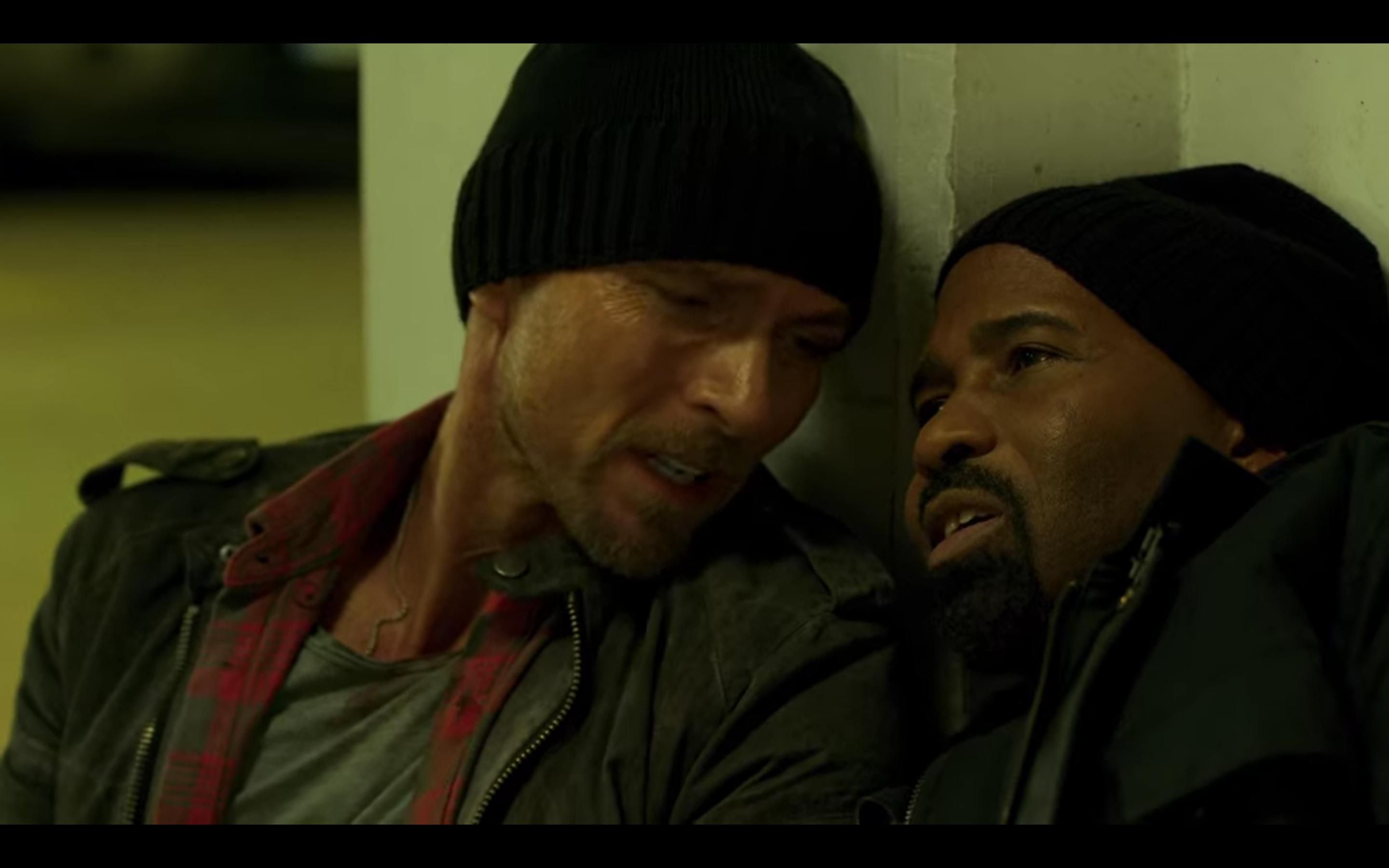 Luke Goss, Michael Jai White, and Madalina Anea in The Hard Way (2019)