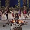 Amy Jo Johnson, Karan Ashley, Johnny Yong Bosch, Steve Cardenas, Gabrielle Fitzpatrick, Jason David Frank, and David Yost in Mighty Morphin Power Rangers: The Movie (1995)