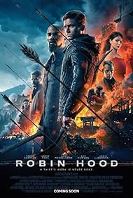 Jamie Foxx, Ben Mendelsohn, Jamie Dornan, Eve Hewson, Paul Anderson, Tim Minchin, and Taron Egerton in Siêu Trộm Lừng Danh Robin Hood (2018)