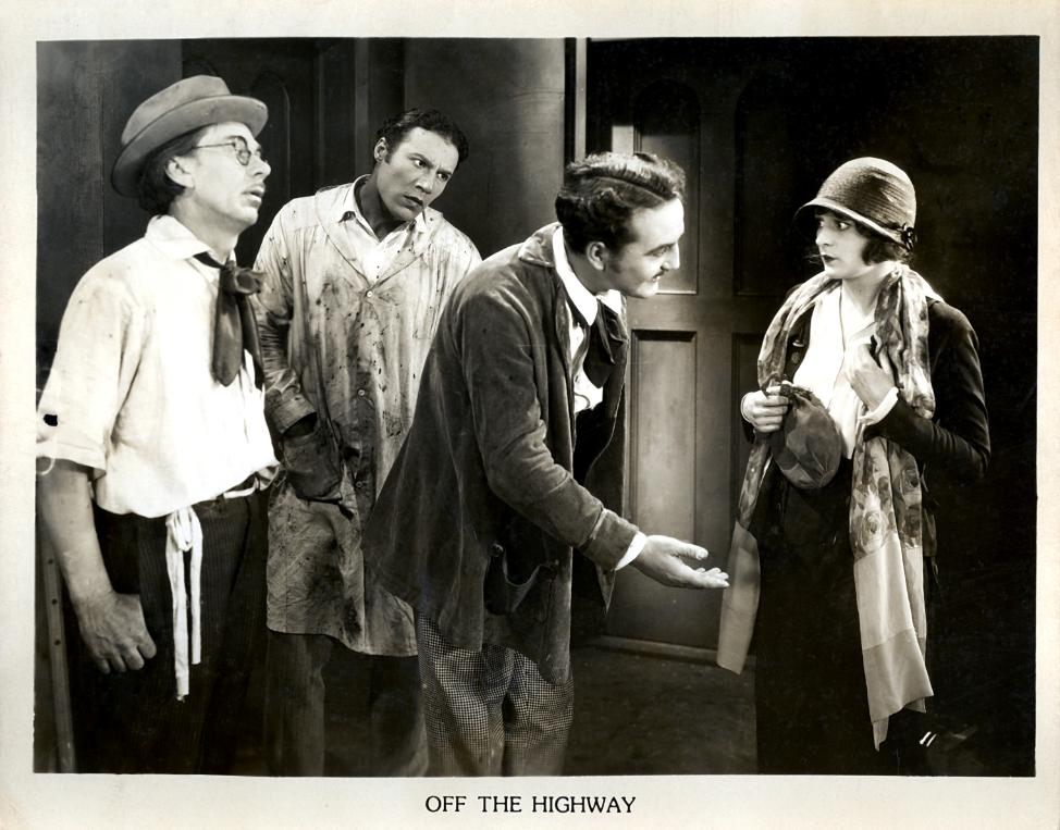 Marguerite De La Motte, Tom Forman, Charles K. Gerrard, and Charles A. Post in Off the Highway (1925)