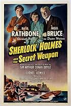 Basil Rathbone and Nigel Bruce in Sherlock Holmes and the Secret Weapon (1942)