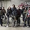 Eleanor Tomlinson, Hera Hilmar, Josh Whitehouse, Juan Cely, Jordan Stephens, Sam Keeley, Sonoya Mizuno, and Frederick Schmidt in Alleycats (2016)