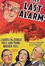 Warren Hull, J. Farrell MacDonald, and Polly Ann Young in The Last Alarm (1940)