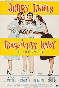 Jerry Lewis, Marilyn Maxwell, and Connie Stevens in Rock-a-Bye Baby (1958)