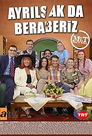 Tulug Çizgen, Alpaslan Özmol, Melek Sahin, Suzan Aksoy, Necmi Yapici, Hakan Yilmaz, Ayse Tolga, Erdem Bas, and Tahsin Taskin in Ayrilsak da Beraberiz (1999)