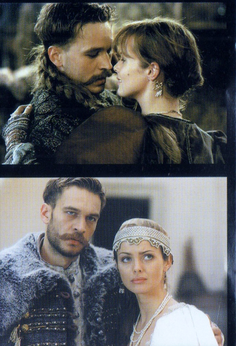 Izabella Scorupco and Michal Zebrowski in Ogniem i mieczem (1999)