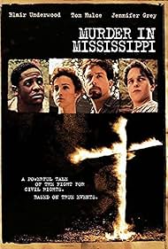 Jennifer Grey, Josh Charles, Tom Hulce, and Blair Underwood in Murder in Mississippi (1990)