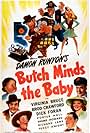 Broderick Crawford, Virginia Bruce, Dick Foran, Porter Hall, Shemp Howard, and Richard Lane in Butch Minds the Baby (1942)