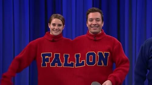 Jimmy Fallon and Shailene Woodley in The Tonight Show Starring Jimmy Fallon (2014)