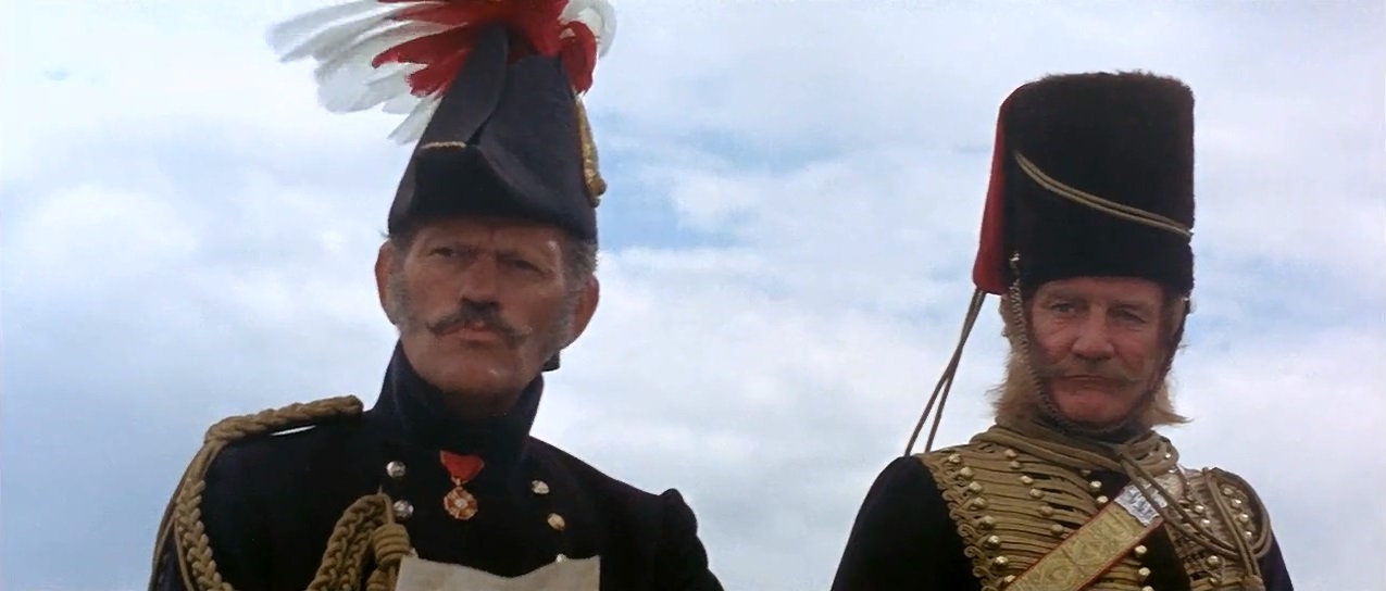 Trevor Howard and Harry Andrews in The Charge of the Light Brigade (1968)