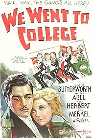 Walter Abel and Una Merkel in We Went to College (1936)