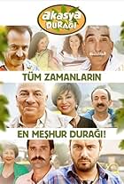 Zeki Alasya, Cezmi Baskin, Bican Günalan, Bilge Sen, Levent Ülgen, Nilgün Belgün, Gülay Baltaci, Asli Altaylar, Onur San, and Timur Acar in Akasya Duragi (2008)