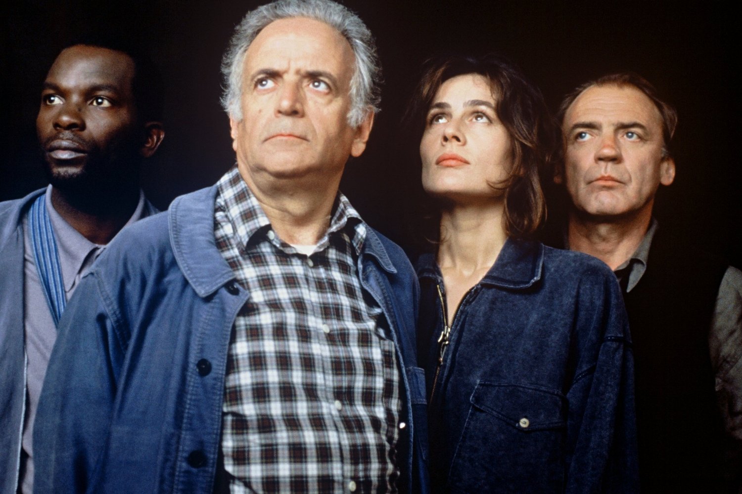 Bruno Ganz, Alex Descas, Sophie Semin, and Eustaquio Barjau in L'absence (1992)