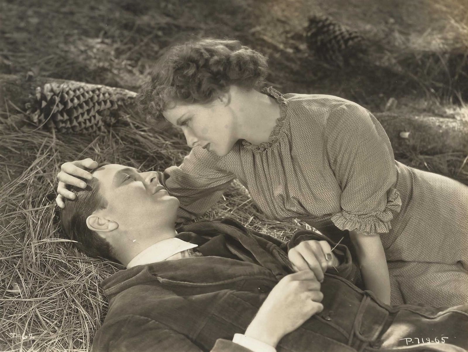 Katharine Hepburn and Robert Young in Spitfire (1934)