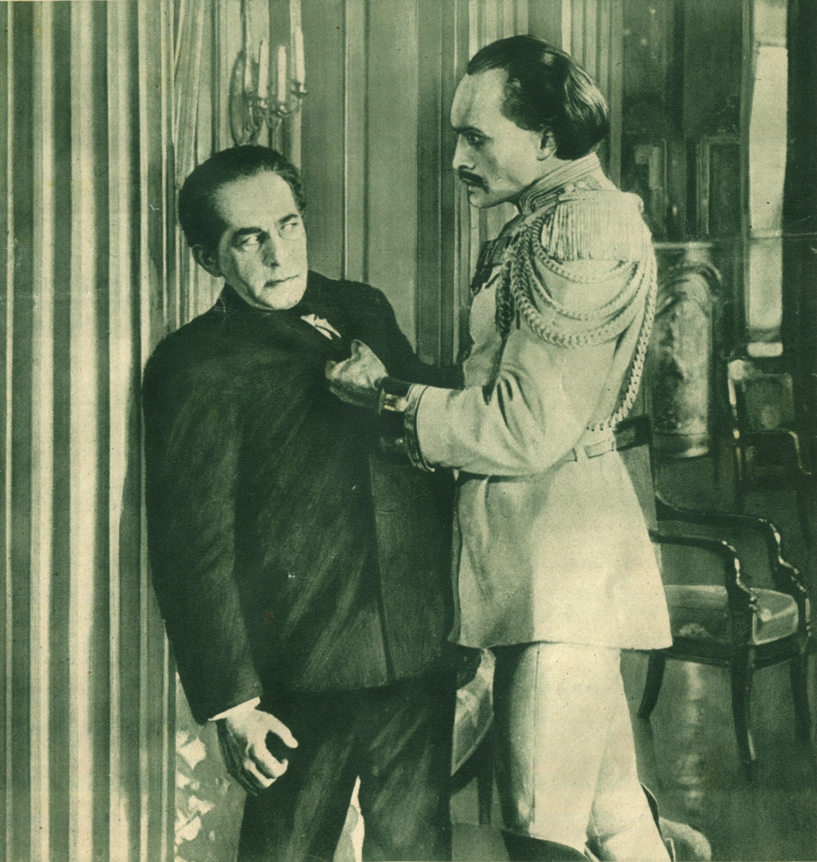 André Nox and Conrad Veidt in Le comte Kostia (1925)