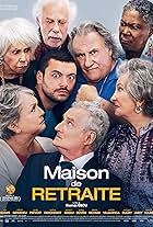 Gérard Depardieu, Jean-Luc Bideau, Mylène Demongeot, Daniel Prévost, Firmine Richard, Liliane Rovère, Marthe Villalonga, and Kev Adams in Maison de retraite (2022)