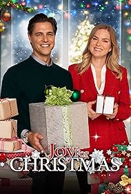 Sam Page and Cindy Busby in Joy for Christmas (2021)