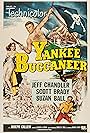 Jeff Chandler, Suzan Ball, and Scott Brady in Yankee Buccaneer (1952)