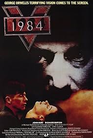 John Hurt, Bob Flag, and Suzanna Hamilton in Nineteen Eighty-Four (1984)