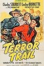 Smiley Burnette, Ted Mapes, Charles Starrett, and Colorado Rangers in Terror Trail (1946)