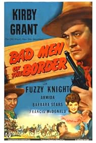 Kirby Grant, Fuzzy Knight, and Barbara Sears in Bad Men of the Border (1945)