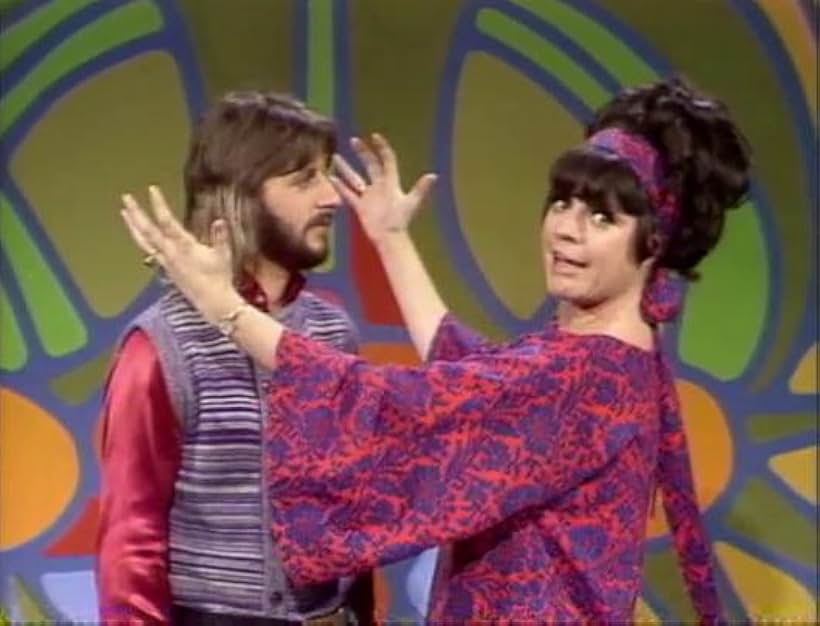 Ringo Starr and Jo Anne Worley in Laugh-In (1967)