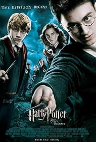 Rupert Grint, Matthew Lewis, Daniel Radcliffe, Emma Watson, Bonnie Wright, and Evanna Lynch in Harry Potter và Hội Phượng Hoàng (2007)