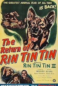 Robert Blake, Claudia Drake, Donald Woods, and Rin Tin Tin III in The Return of Rin Tin Tin (1947)