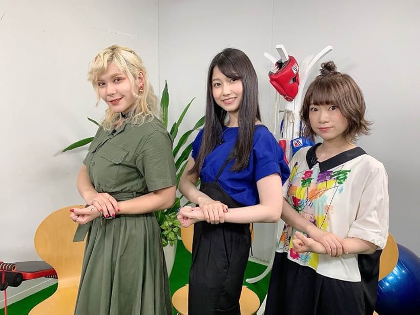 Ai Fairouz, Sora Amamiya, and Shizuka Ishigami at an event for Vì Một Tương Lai Không Bụng Mỡ (2019)