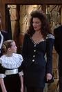 Fran Drescher, Miriam Flynn, Charles Shaughnessy, and Madeline Zima in The Nanny (1993)