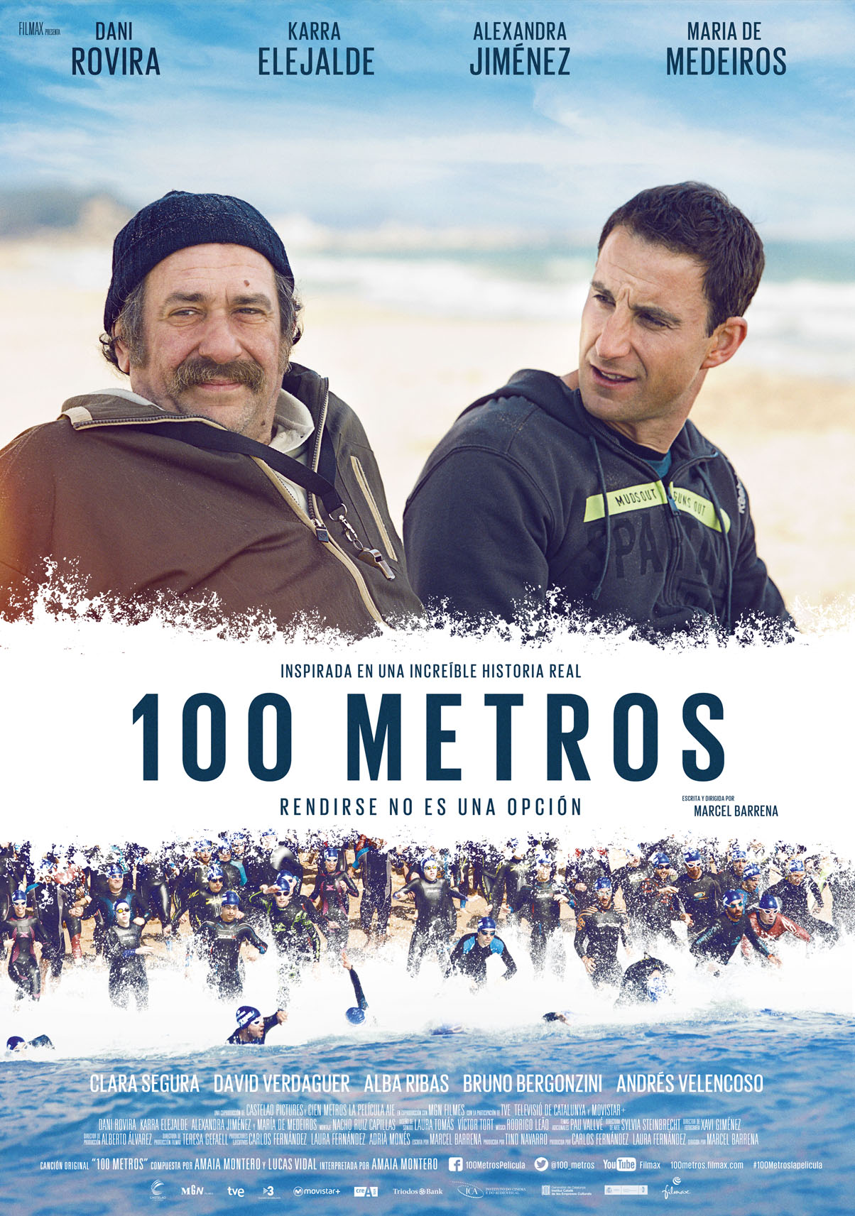 Karra Elejalde and Dani Rovira in 100 metros (2016)