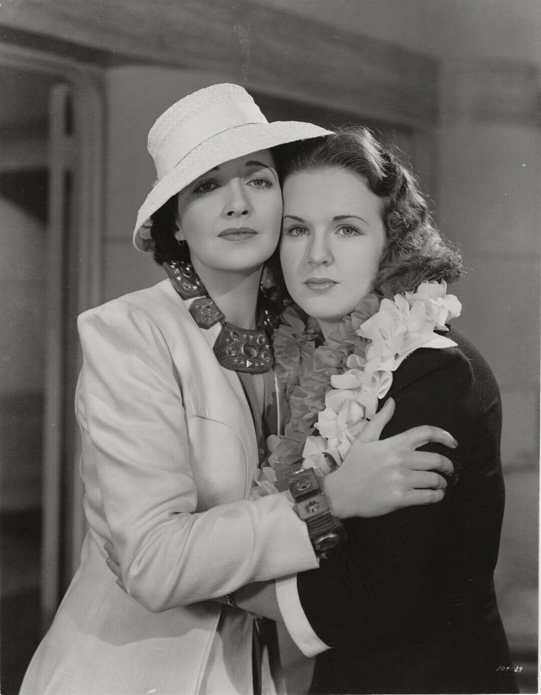 Deanna Durbin and Kay Francis in It's a Date (1940)