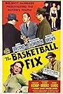 William Bishop, Hazel Brooks, Vanessa Brown, John Ireland, Johnny Sands, and Marshall Thompson in The Basketball Fix (1951)