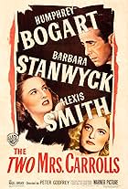 Humphrey Bogart, Barbara Stanwyck, and Alexis Smith in The Two Mrs. Carrolls (1947)