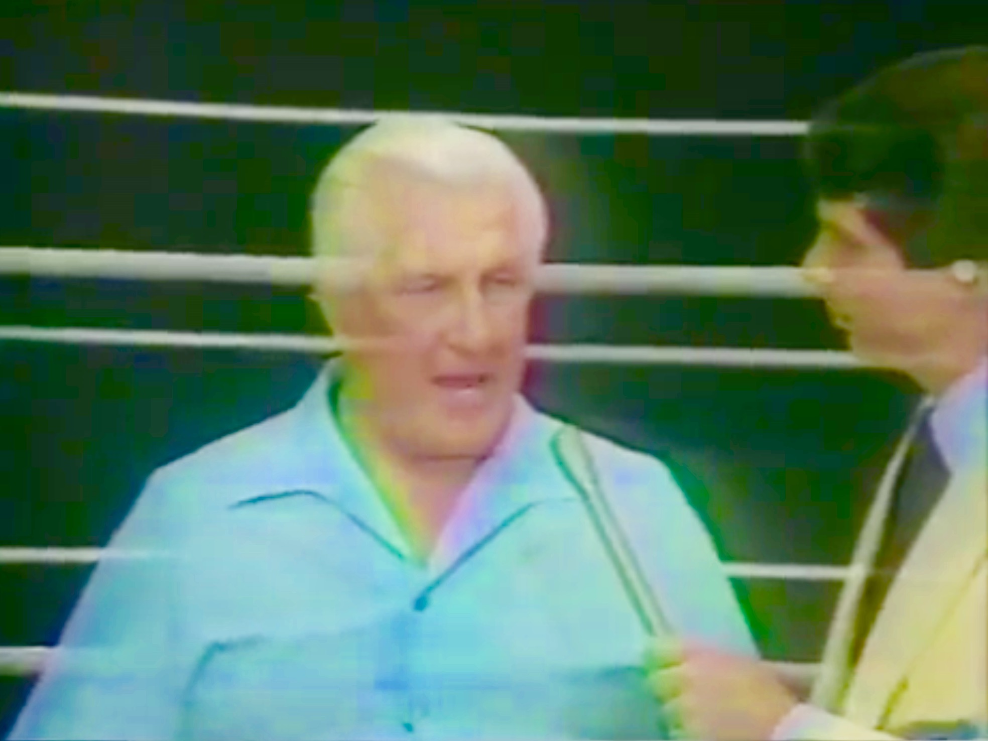 Freddie Blassie and Vince McMahon in WWWF Championship Wrestling (1972)