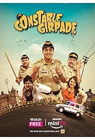 Vrajesh Hirjee, Neel Salekar, Gaurav Gera, Chandni Bhabhda, Muskaan Bamne, Sanket Bhosale, and Khushaal Pawar in Constable Girpade (2023)