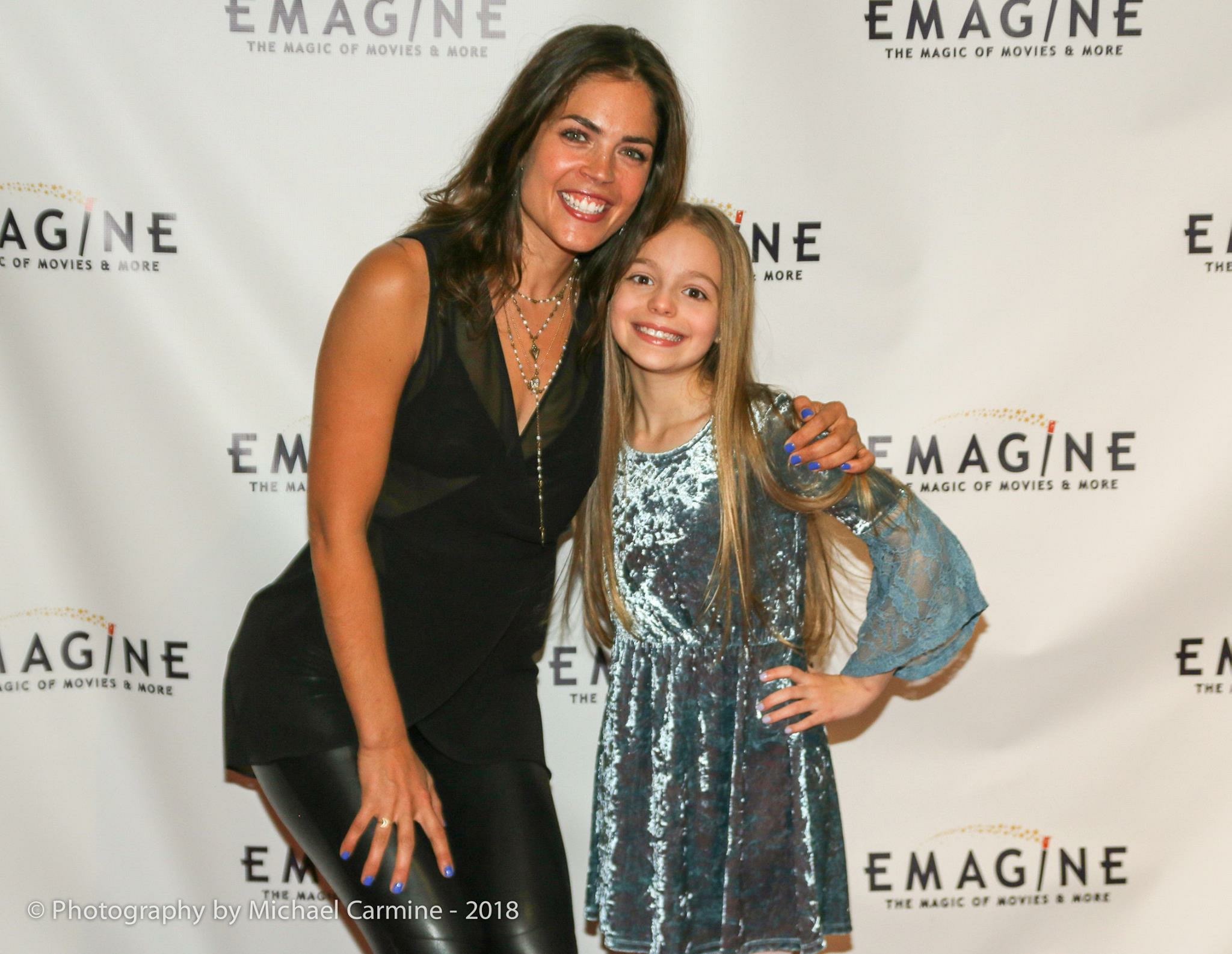 Chloe Schueller and Kelly Thiebaud at Every 21 Seconds premiere