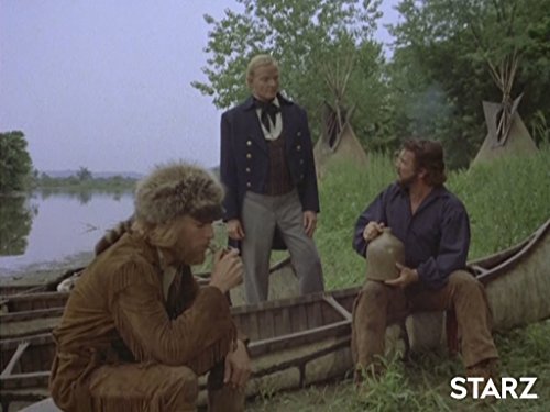 Richard Chamberlain, Robert Conrad, and Robert Easton in Centennial (1978)