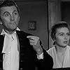 Kirk Douglas and Janette Scott in The Devil's Disciple (1959)