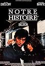 Nathalie Baye and Alain Delon in Notre histoire (1984)