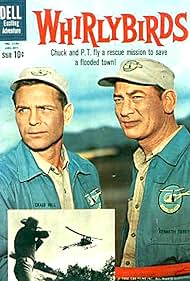 Craig Hill and Kenneth Tobey in Whirlybirds (1957)